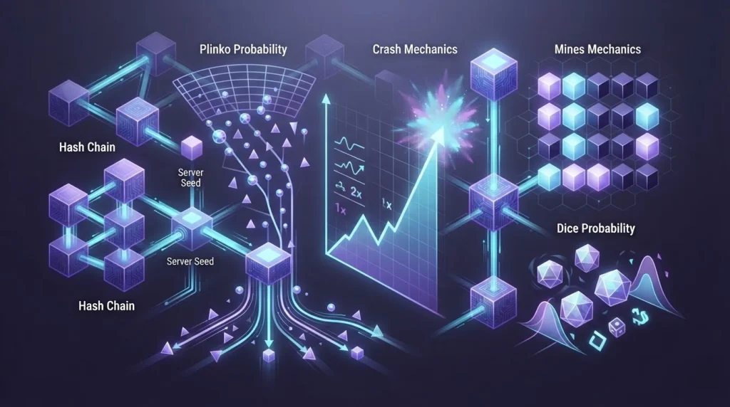 Cryptographic hash blocks beside abstract game probability symbols